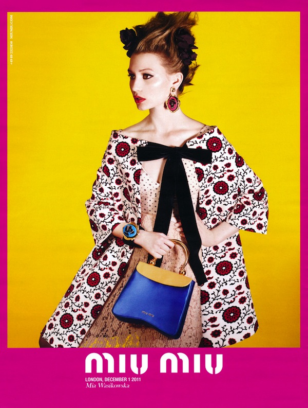 troadoes: CAMPAIGN MIU MIU - S/S 2012