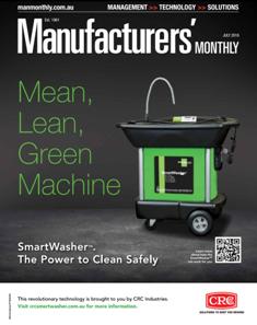 Manufacturers' Monthly - July 2016 | ISSN 0025-2530 | CBR 96 dpi | Mensile | Professionisti | Tecnologia | Meccanica
Recognised for its highly credible editorial content and acclaimed analysis of issues affecting the industry, Manufacturers' Monthly has informed Australia’s manufacturing industries since 1961. With a circulation of over 15,000, Manufacturers' Monthly content critical information that senior & operational management need, covering industry news, management, IT, technology, and the lastest products and solutions.