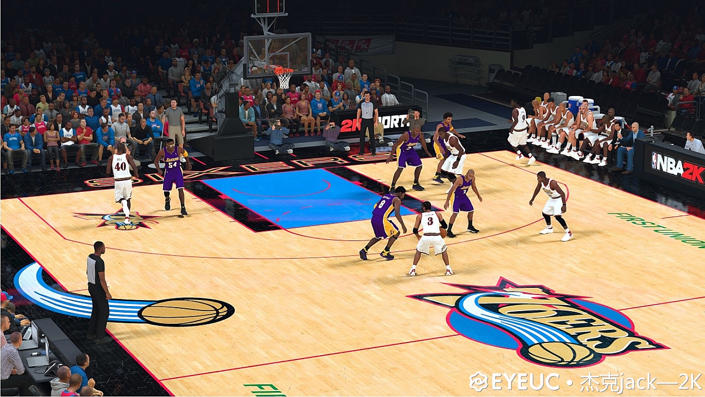 2001 Philadelphia 76ers Court By Sf For 2k20 Nba 2k Updates Roster Update Cyberface Etc