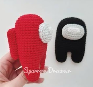 PATRON GRATIS AMONG US AMIGURUMI 44643