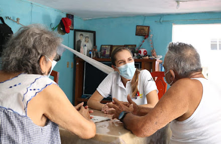 “Habrá más apoyos para nuestros abuelitos de Isla Mujeres”: Atenea Gómez Ricalde