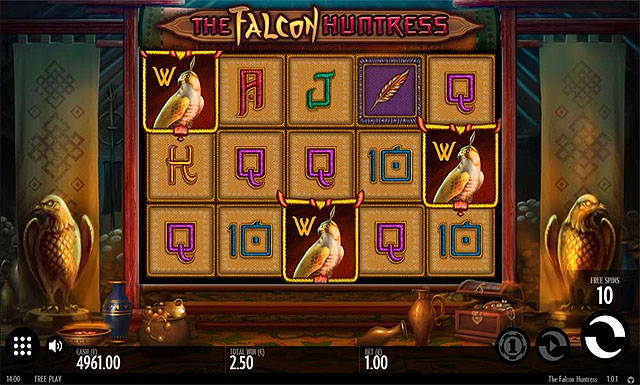 Ulasan Slot Thunderkick Indonesia - The Falcon Huntress Slot Online