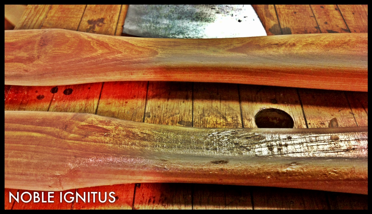 NOBLE IGNITUS Sanding axe and hatchet handles