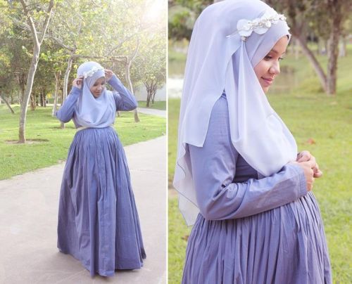 Model Baju Muslim untuk ibu Hamil 