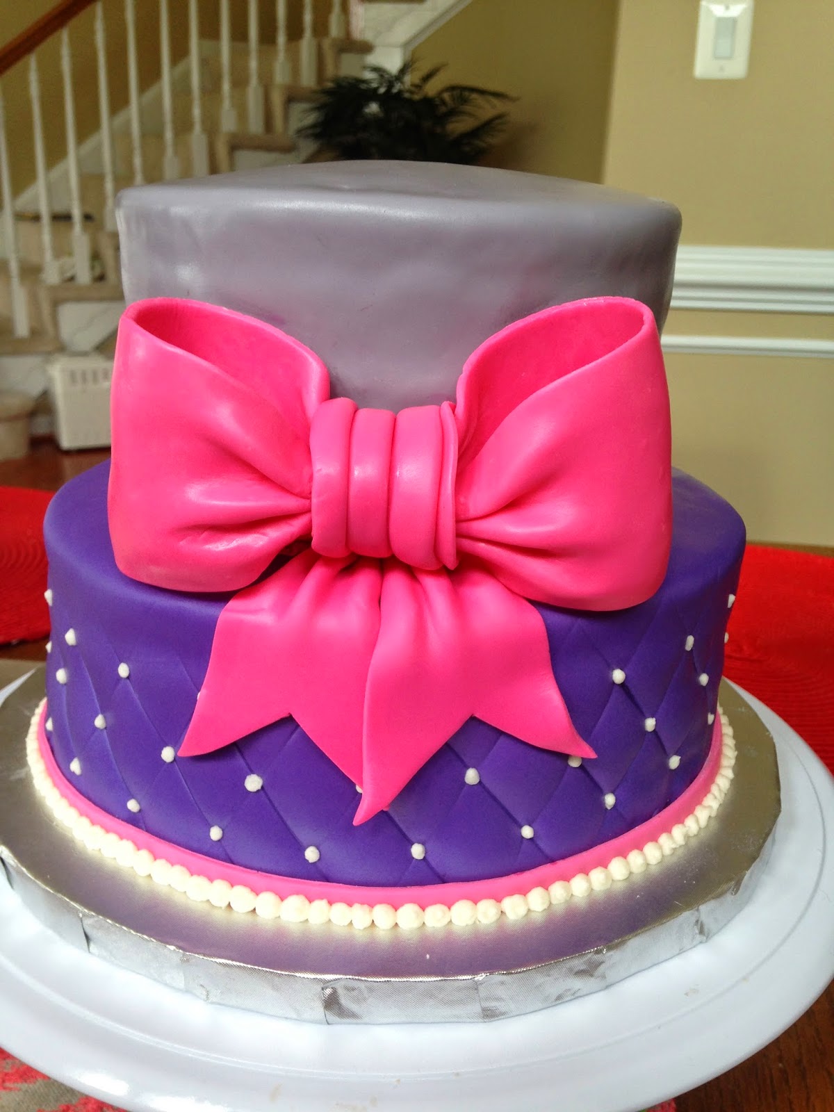 Joyce Gourmet Happy 21st Birthday Ribbon T Cake Present