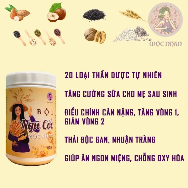 Bột ngũ cốc Mộc Nhan