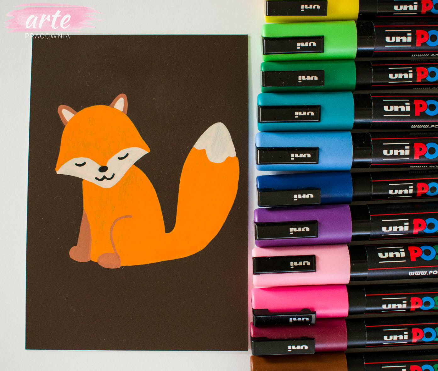 Posca Markers Review Artistic Blog learn how to draw with colored