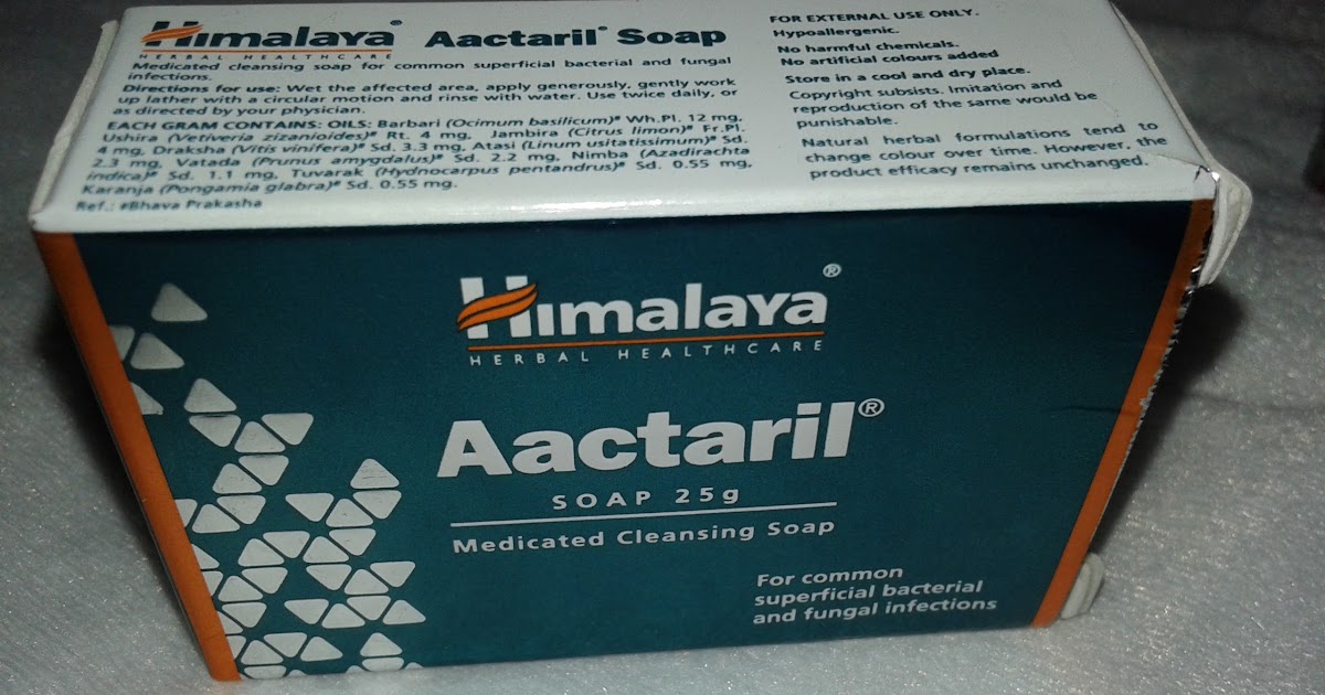 Aactaril; Herbal Medicated Cleansing Soap, Ingredients, Indications