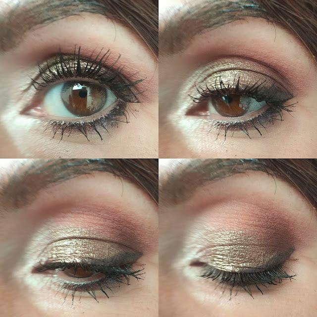 look oro verdoso zoom ojos zoom Me hago mi paleta de otoño con Wynie: Los LOOKS 07