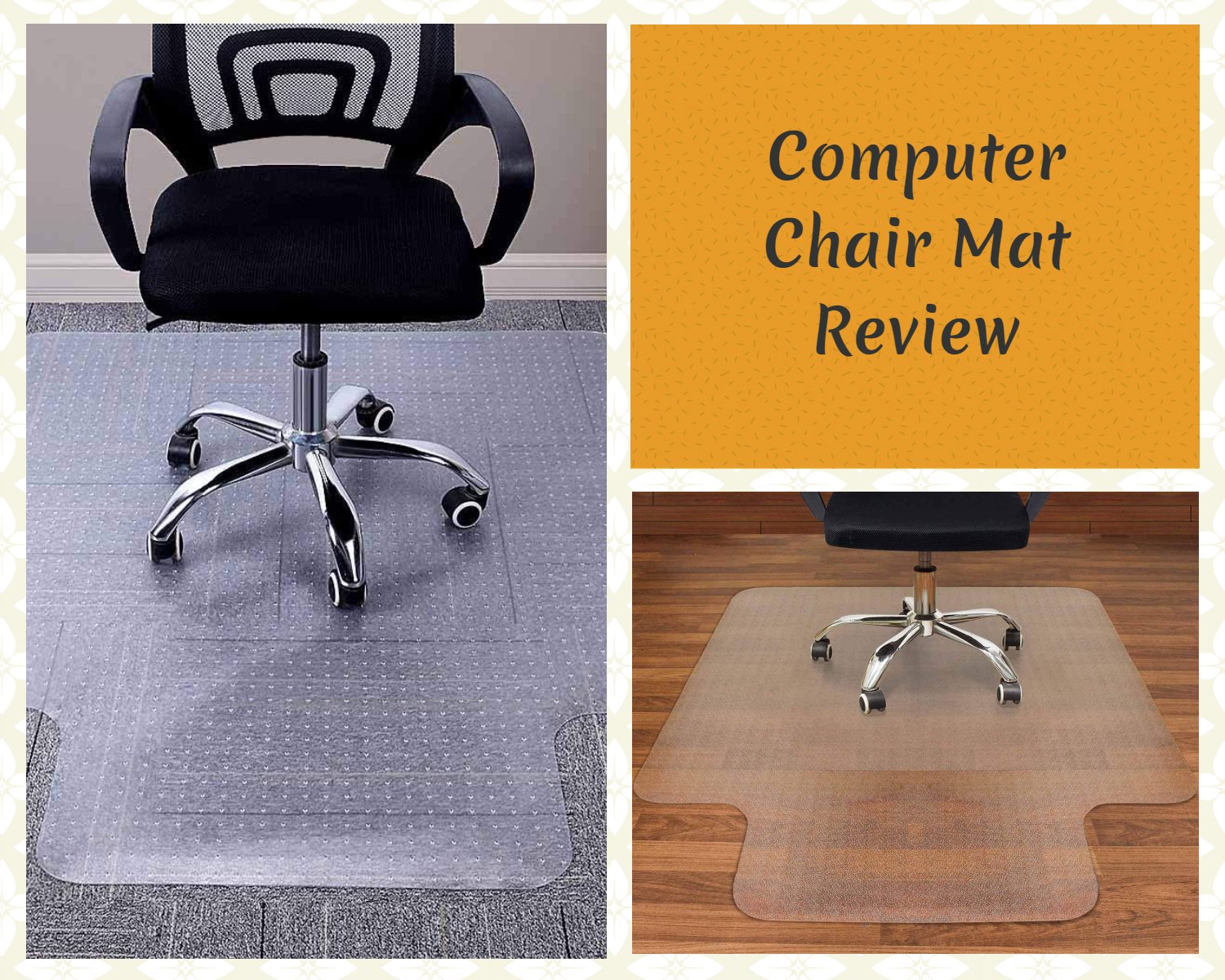 Computer Chair Mat Review