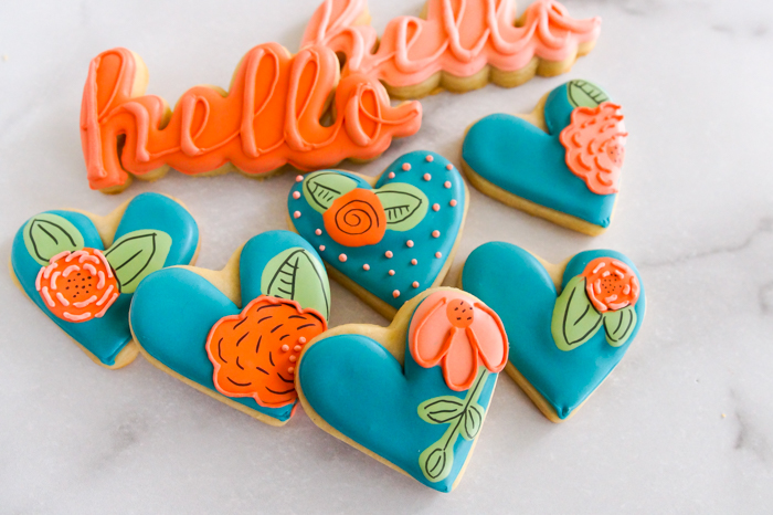 Cookie Color Combination Crush: Terracotta + Teal