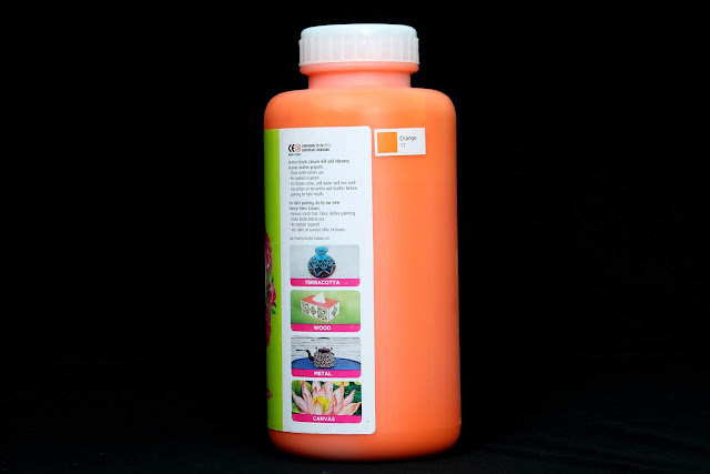 Pidilite Fevicryl Acrylic Colour orange 17 (1 litre)