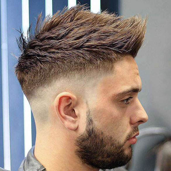Faux Hawk + High Taper Fade | 30 Different Types of High-Fade Haircuts | NeoStopZone