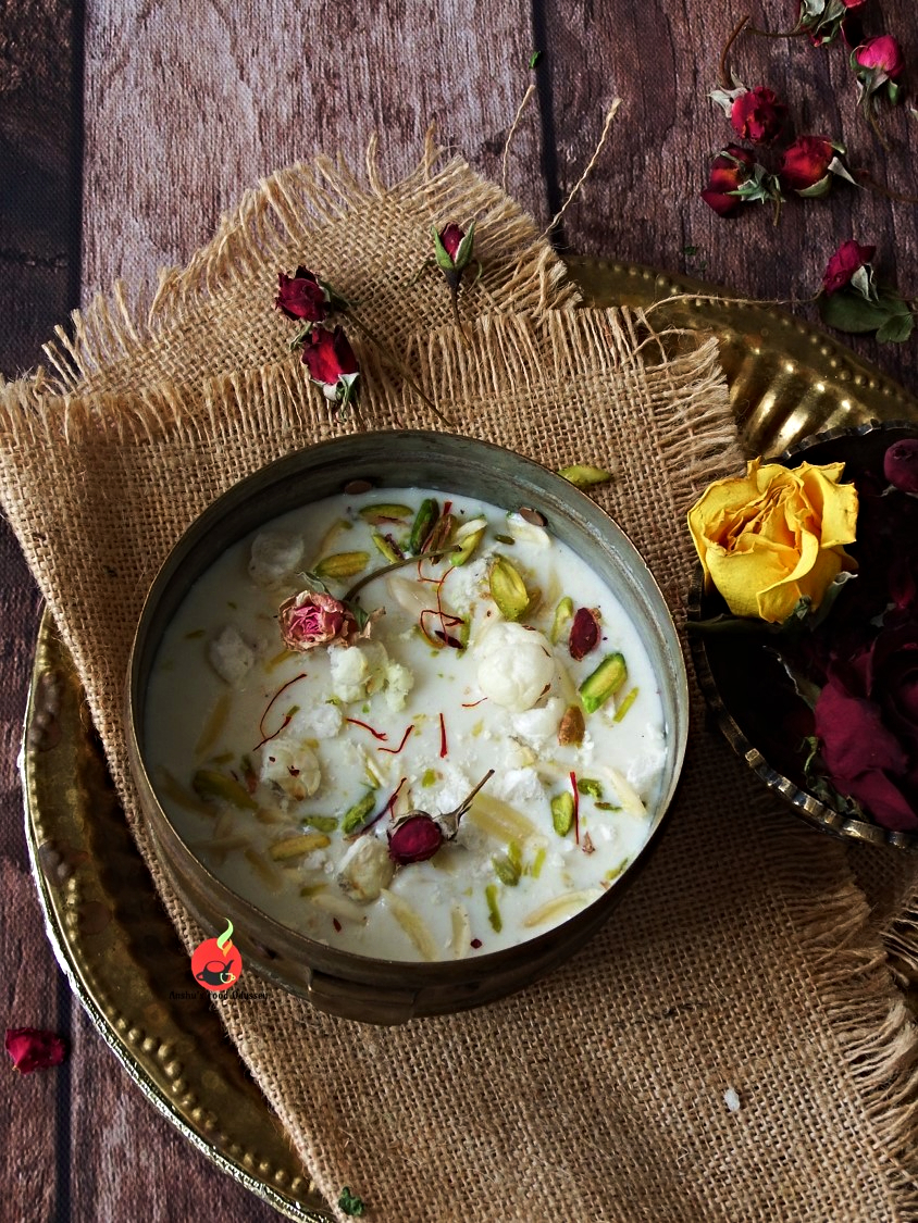 Makhane aur Badaam ki Kheer Foxnut & Almond Milk Pudding
