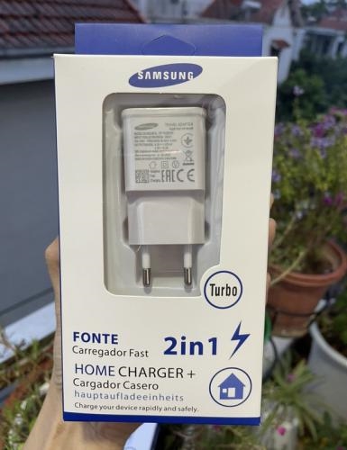 Bộ sạc nhanh Sam Sung S8/S9 chuẩn 3.0 zin new Full Box chân TypeC 12 f27cfdd85 c350 4699 87e4
