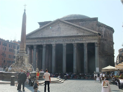 pantheon, rome italy, obelisk