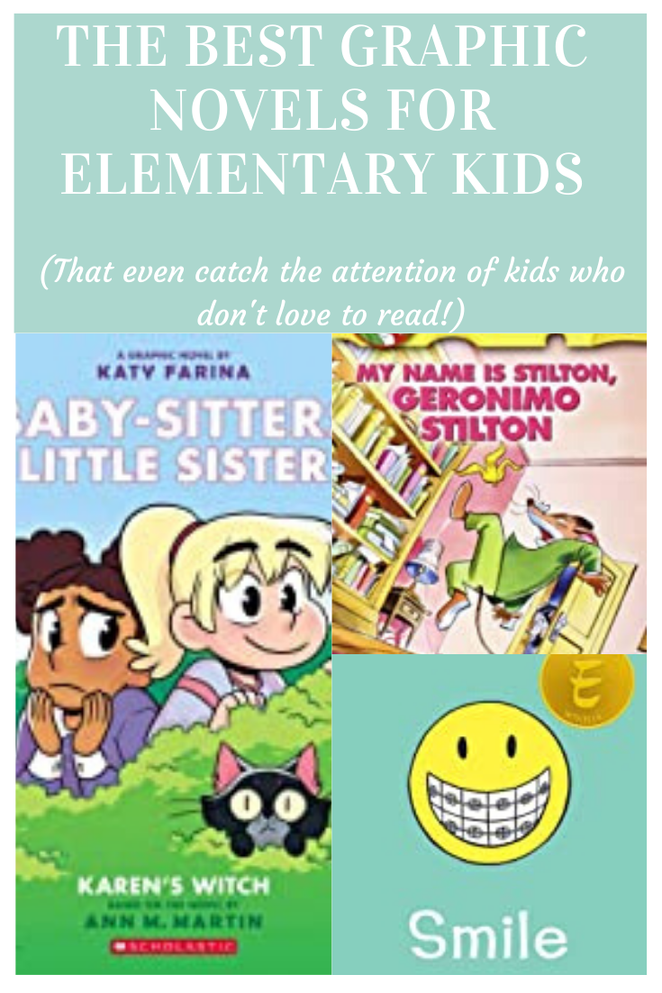 Alison's Bookshelf Favorite Graphic Novels for Elementary Kids