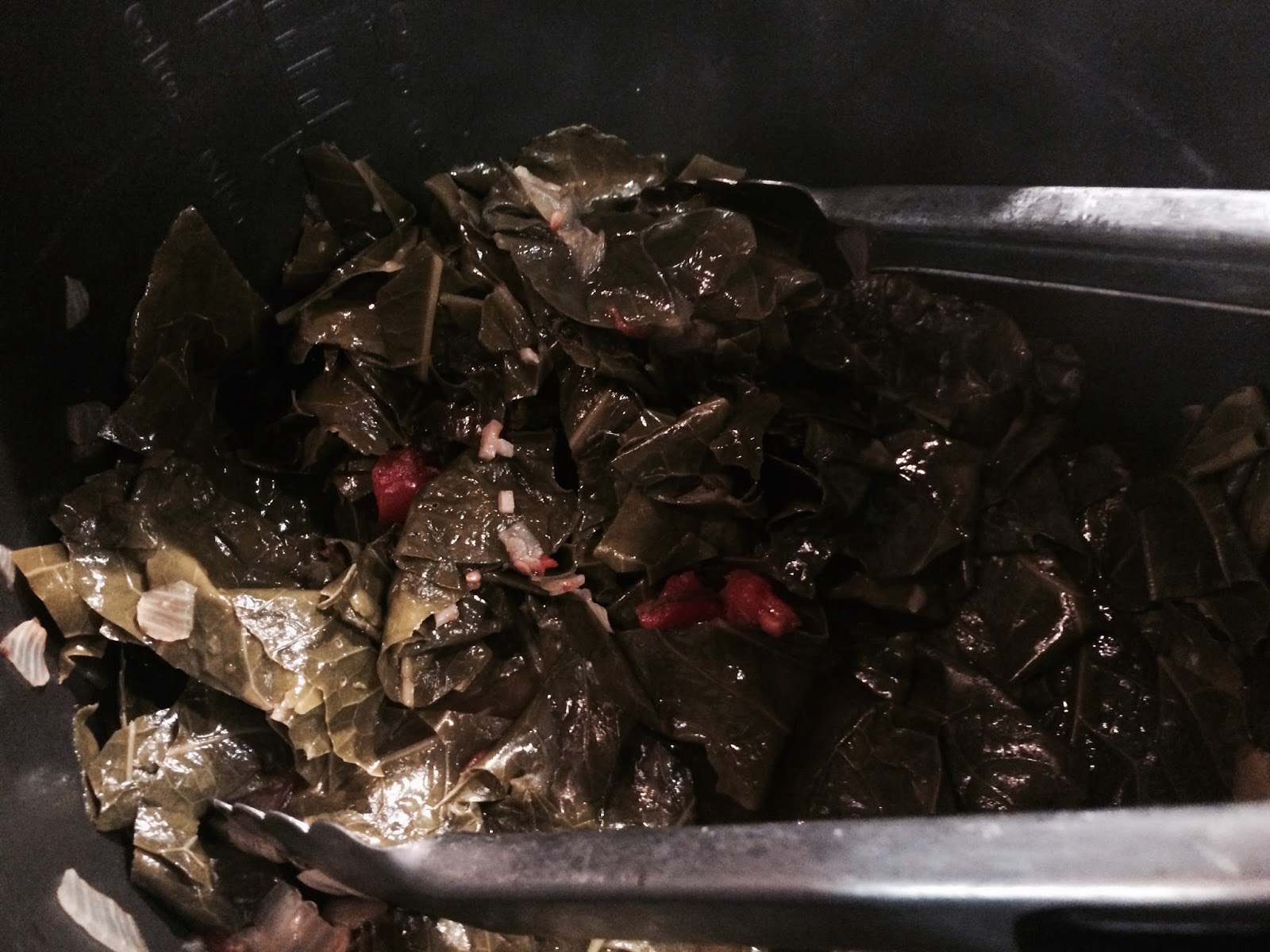 Cooking with Barry & Meta Collard Greens in an electric pressure cooke