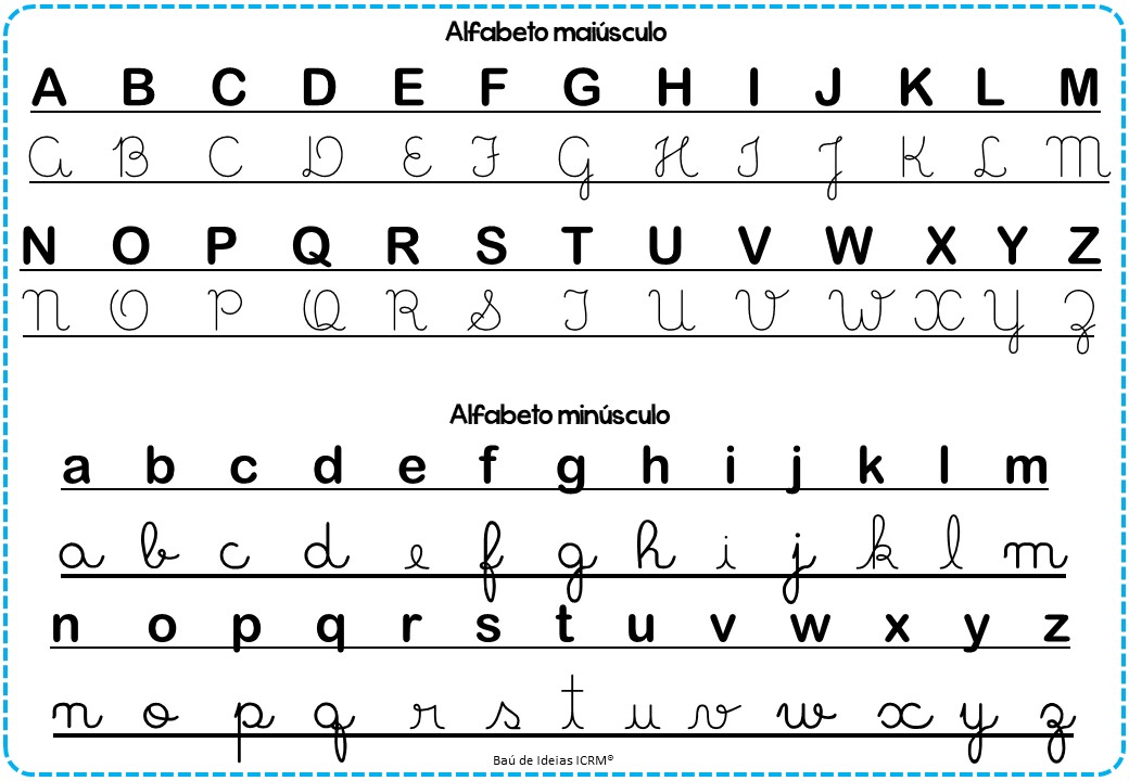 Letra Cursiva (letra de mão)
