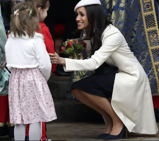 Duchess of Sussex with kids