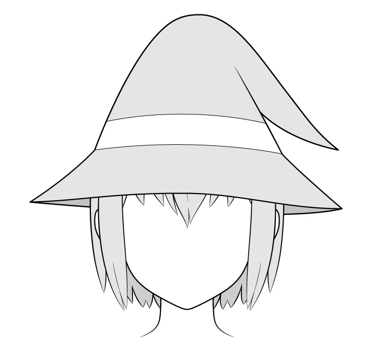 Gambar topi penyihir anime