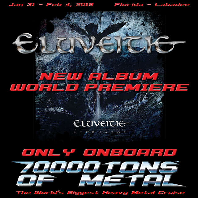 ELUVEITIE: Exclusive Album World Live Premiere on 70000TONS OF METAL