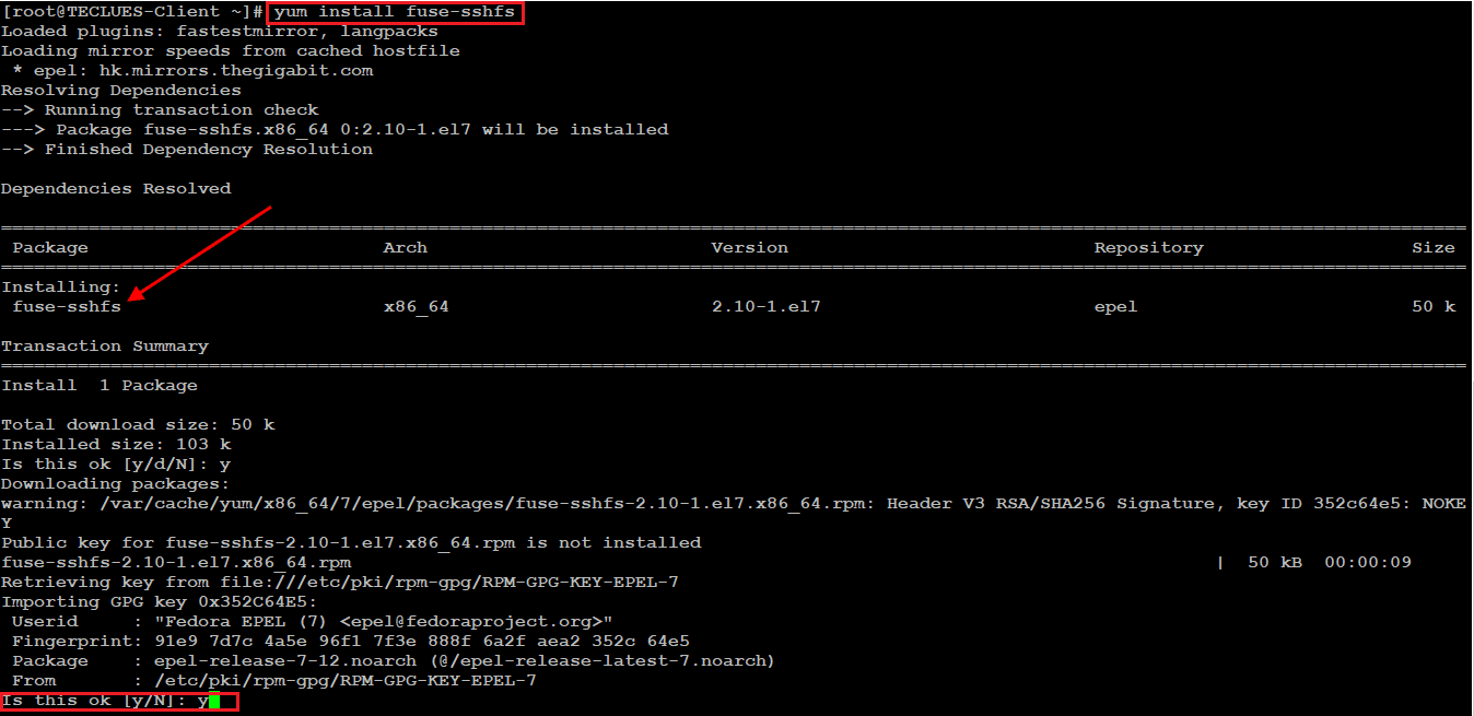 How to Mount Remote Directory using SSHFS on Linux