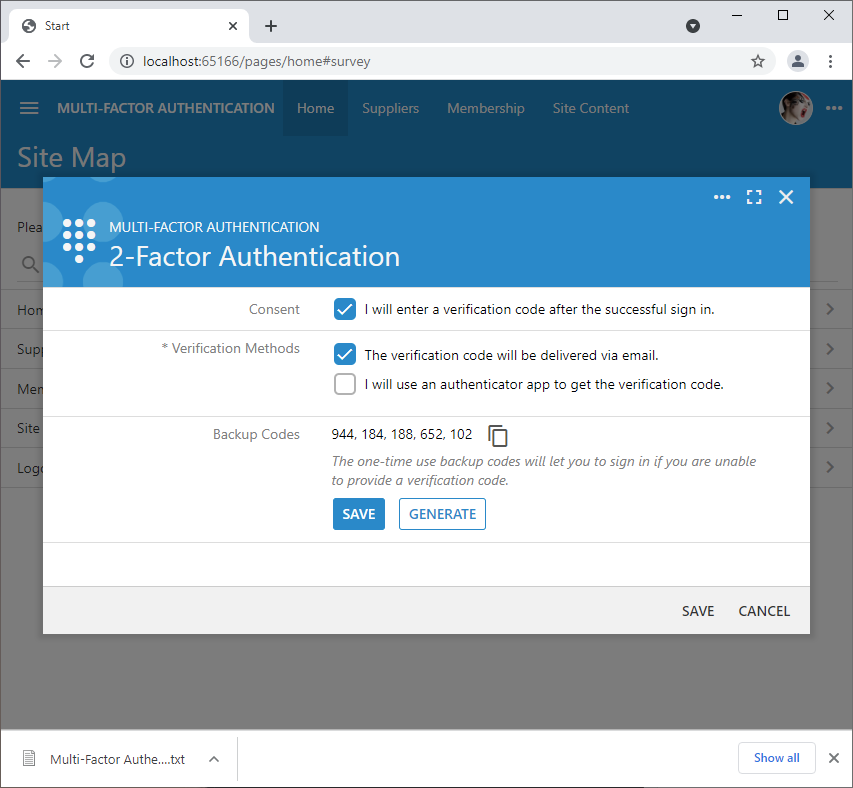 Code On Time: Displaying Modal Form Views