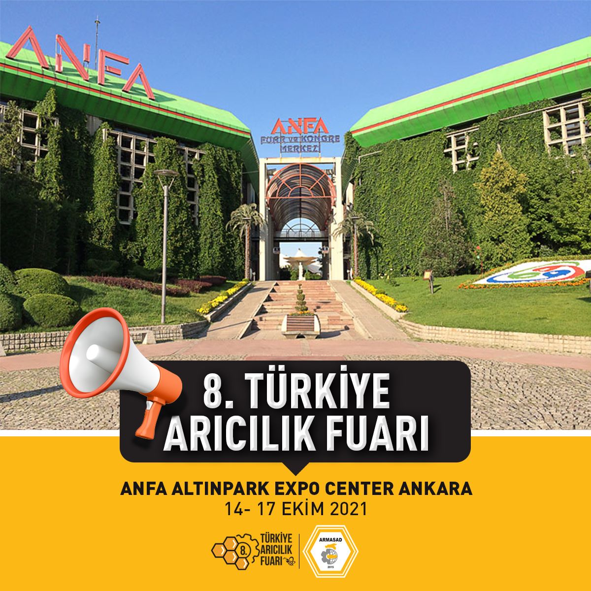 8.Türkiye Arıcılık Fuarı 2021 Ankara Altınpark
