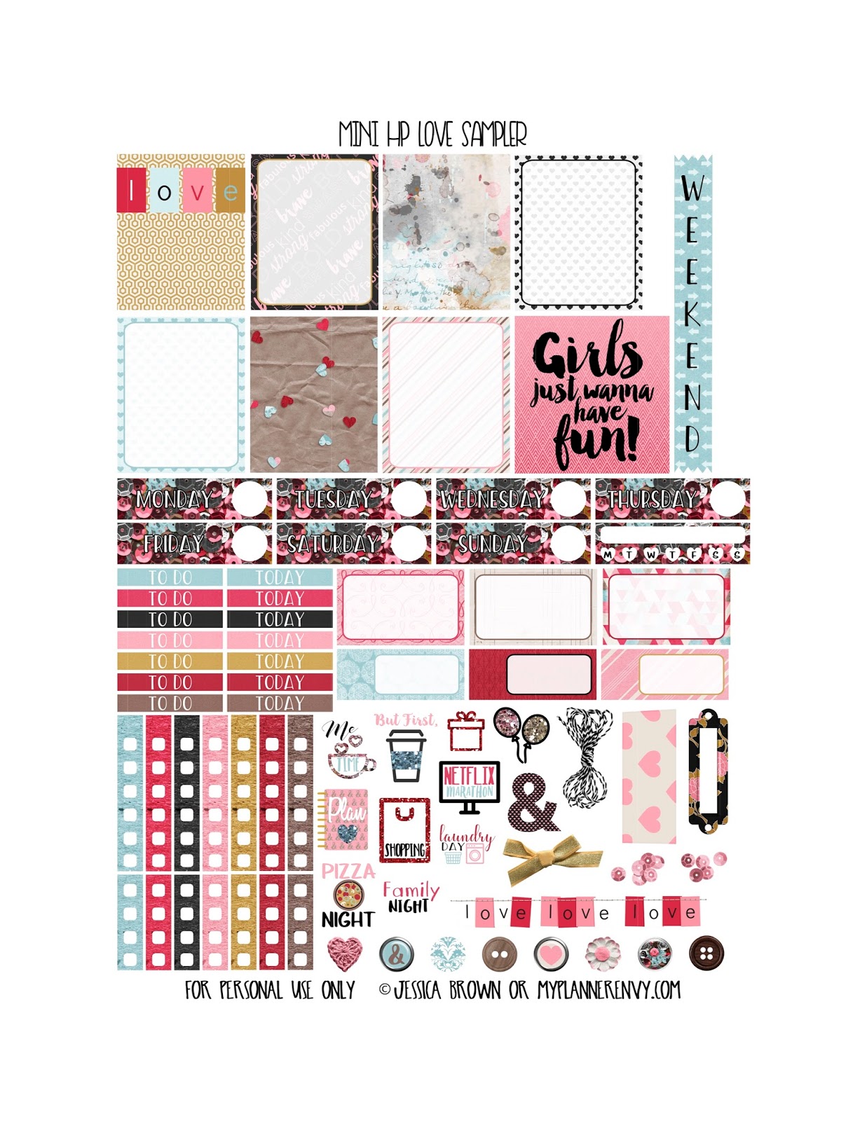 Pin By Cynthia Bredeweg Idle On Happy Planner Love Happy Planner Printables Free Planner Stickers Mini Planner