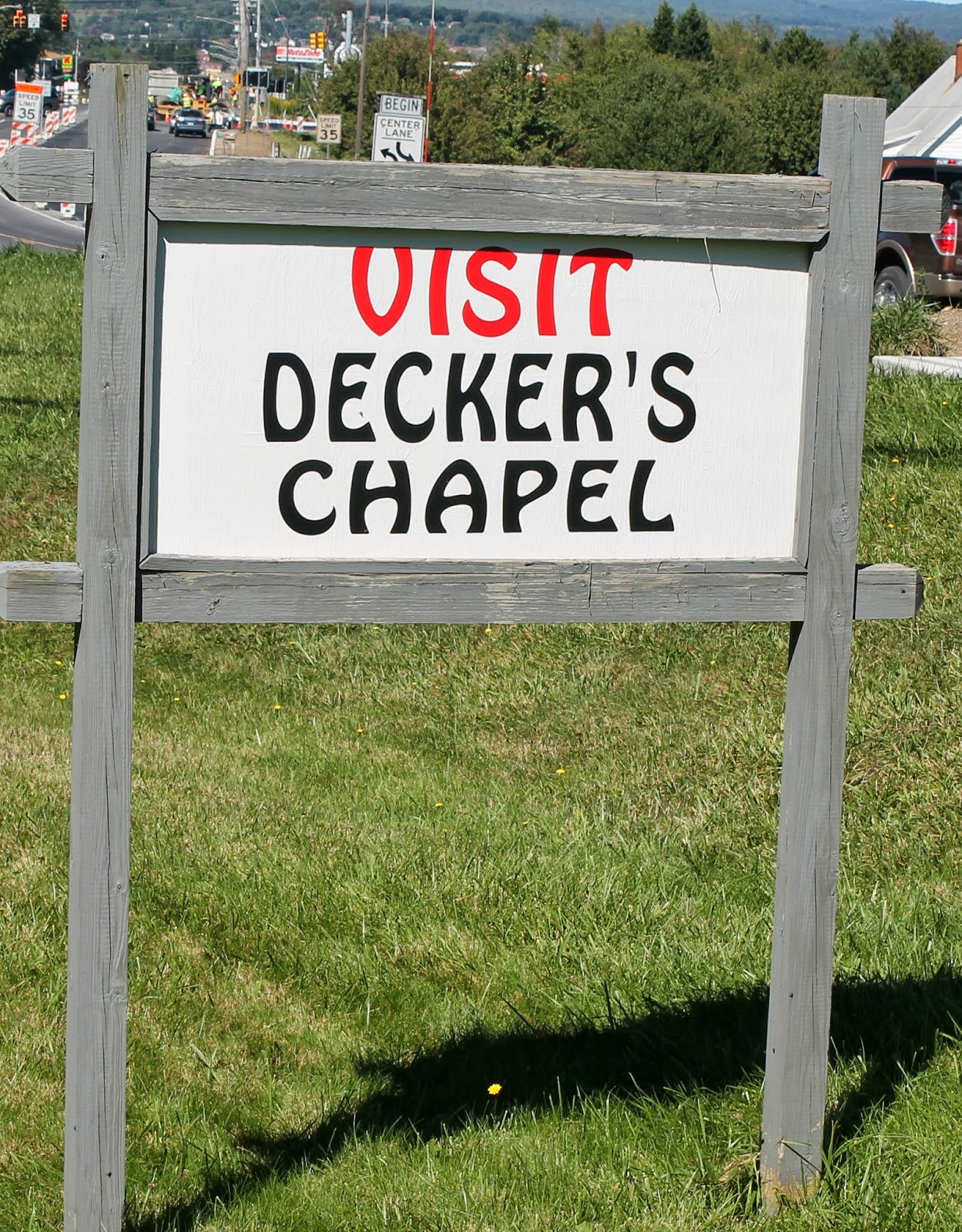 Outta the Way Decker's Chapel St. Marys, Pennsylvania