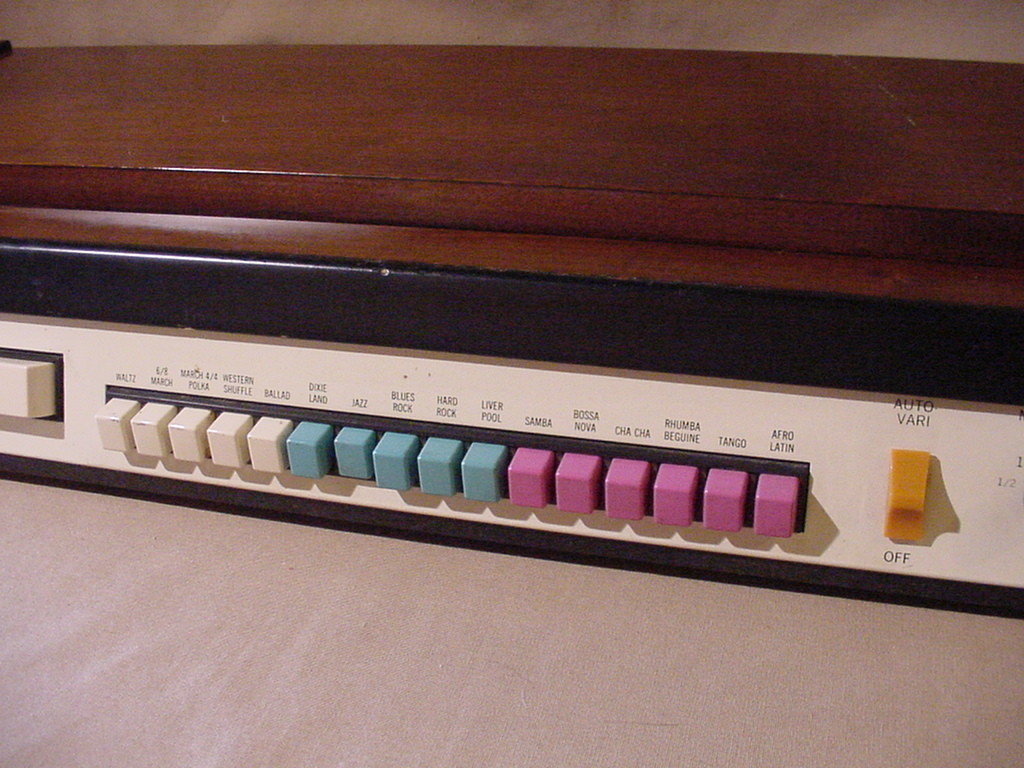 MATRIXSYNTH HAMMOND AUTOVARI 64 Drum Rhythm Machine Synthesizer SN 459515