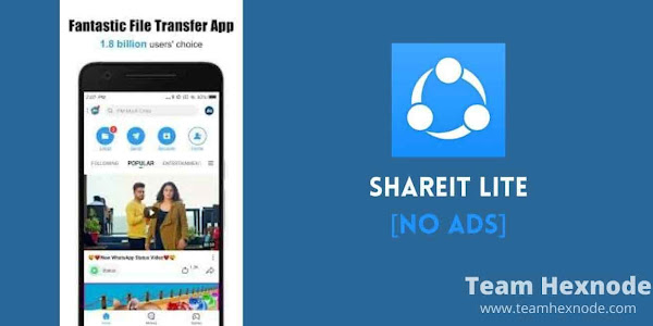 ShareIt Lite [Ads Free] Premium Lite APK 10MB Free download | TeamHExnode