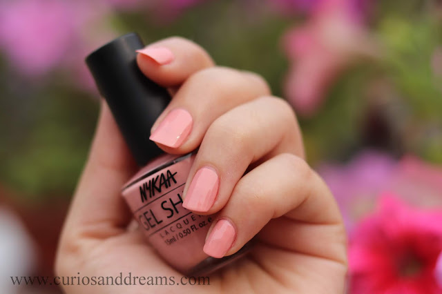 Nykaa nail polish, Nykaa gel nail polish, review, swatch, meet me in montreal