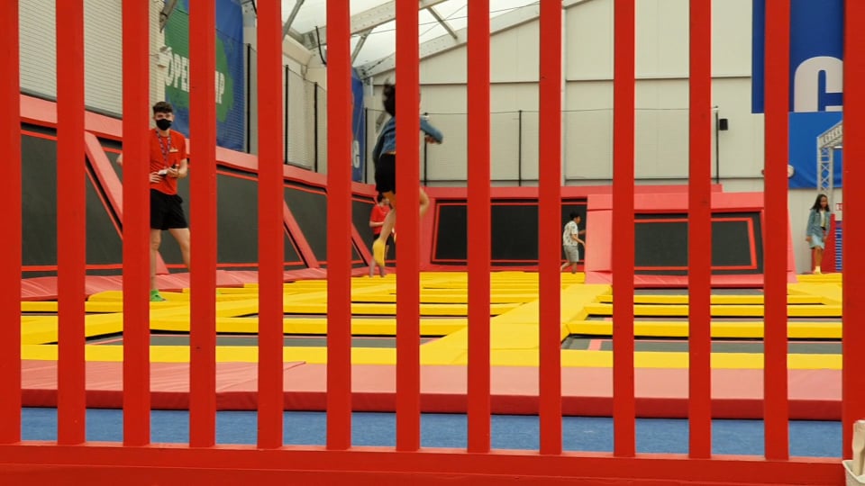 ONE OF THE INDOOR FUN ACTIVITY IN IRELAND JUMP ZONE INFLATTBLES AT