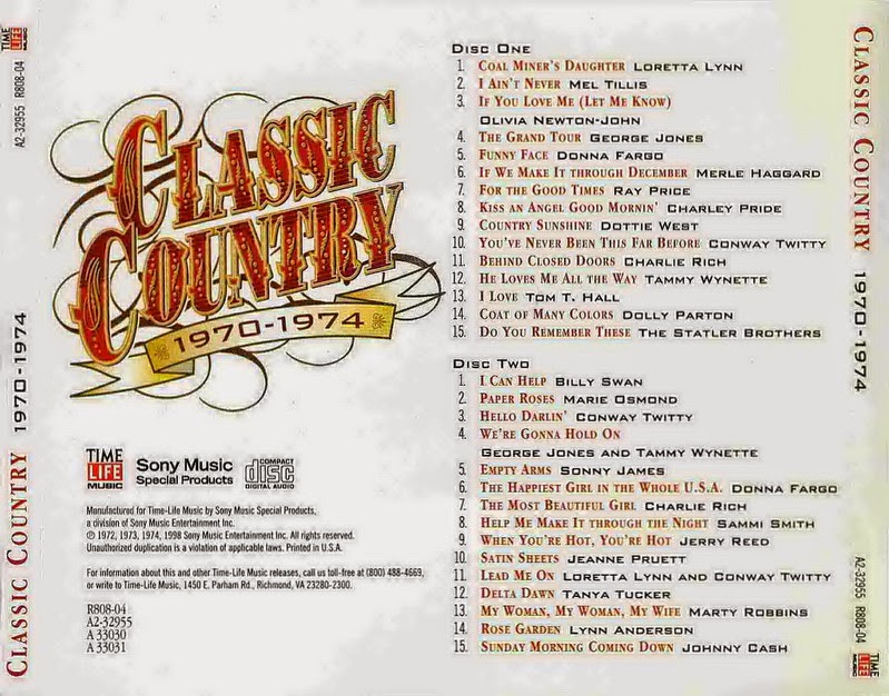 ENTRE MUSICA CLASSIC COUNTRY 19701974 Varios artistas