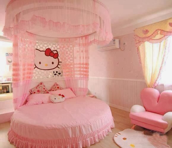 Cabeceras de Cama de Hello Kitty - Dormitorios para niñas | Infantil Decora