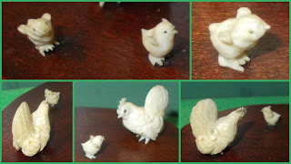 Carved Ivory; Colonialism; Elephant Ivory; Farm and Zoo; Farm Animals; Farm Chicks; Farming Figures & Animals; Forbidden Ivory; Ivory Animals; Ivory Birds; Ivory Carvings; Ivory Chicks; Ivory Cock; Ivory Cockerel; Ivory Hens; Ivory Poultry; Mounted Ivory; Poultry Models; Wages of Sin;