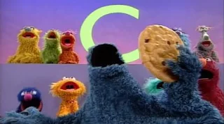 Cookie Monster sings C is for Cookie (1998 version). Sesame Street Alphabet Songs