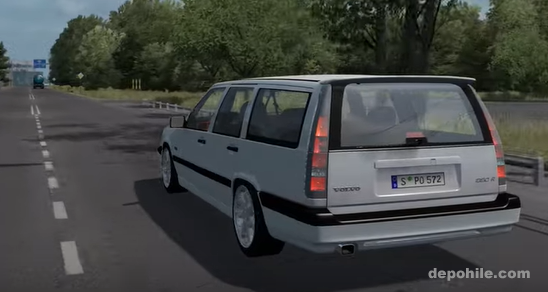 Euro Truck Simulator 2 1.36 VOLVO 850 Araba Modu İndir 2020 Tricksvile