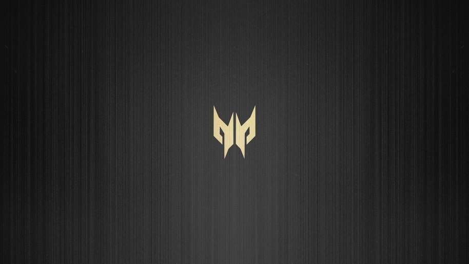 Acer Predator, Logo, Gold, 4K, 41 Wallpaper