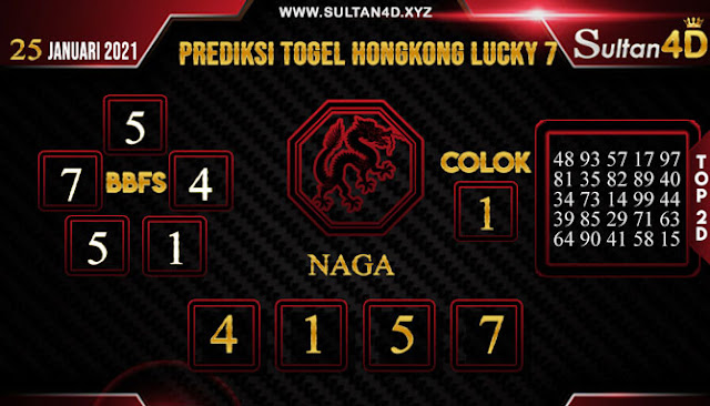 PREDIKSI TOGEL HONGKONG LUCKY 7 SULTAN4D 25 JANUARI 2021 PREDIKSI TOGEL HONGKONG LUCKY 7 SULTAN4D 25 JANUARI 2021