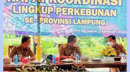  Pemerintah Provinsi Lampung Gelar Rapat Koordinasi Sektor Perkebunan