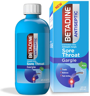 betadine mouth gargle