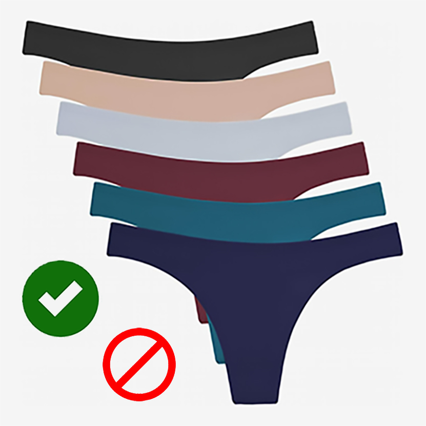 For women Important information about wearing and wearing off underwear