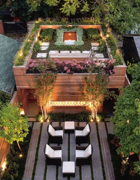 desain taman di atap rumah desain taman di atap rumah