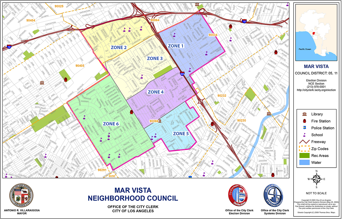 Los Angeles Neighborhood Council Map Find Your Local Neighborhood Council