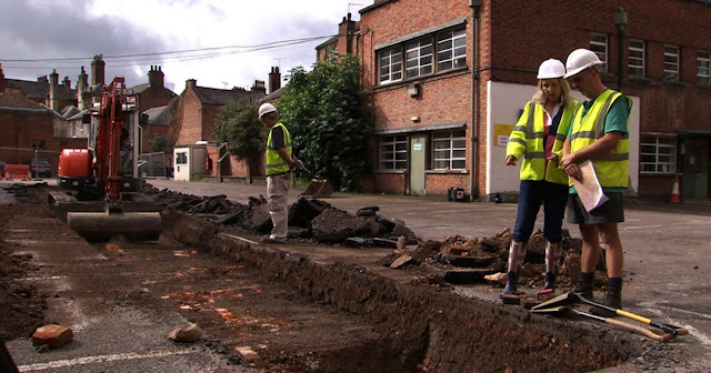 Начало раскопок. 25 августа 2012 года © University of Leicester