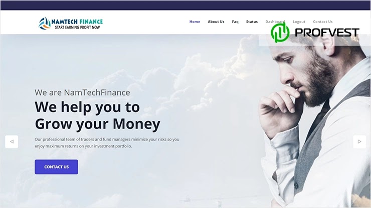 NamTech Finance: обзор и отзывы о namtechfinance.com (HYIP платит) NamTech Finance обзор и отзывы HYIP-проекта