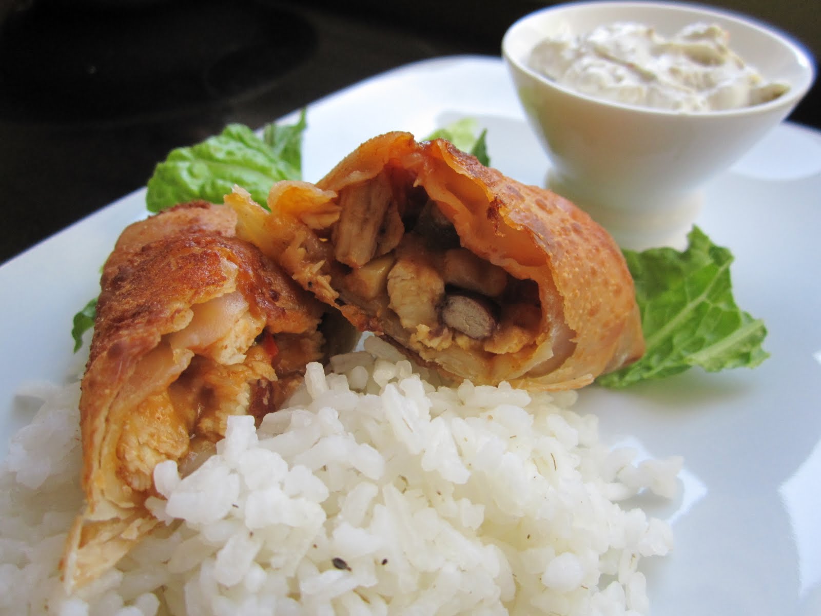 My Retro Kitchen Simply Southwest Egg Rolls